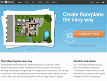 Tablet Screenshot of beta.floorplanner.com
