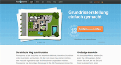 Desktop Screenshot of de.floorplanner.com