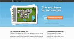 Desktop Screenshot of br.floorplanner.com